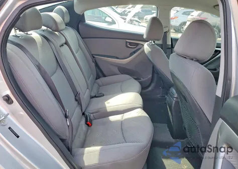 2013 Hyundai Elantra Gls из США, поврежденный, VIN 5NPDH4AE8DH407987